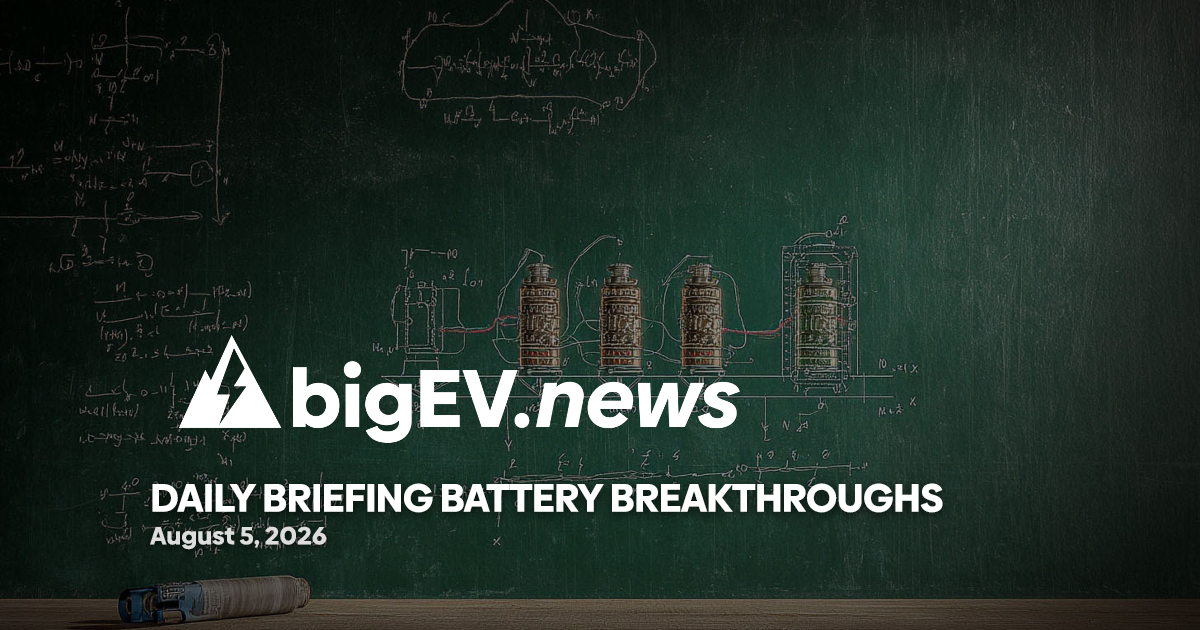 Global battery innovation accelerates with fresh breakthroughs