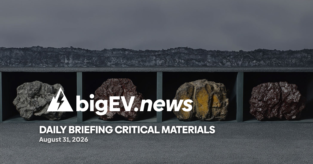 New Lithium Offtake And India Auction Reshape Critical Minerals