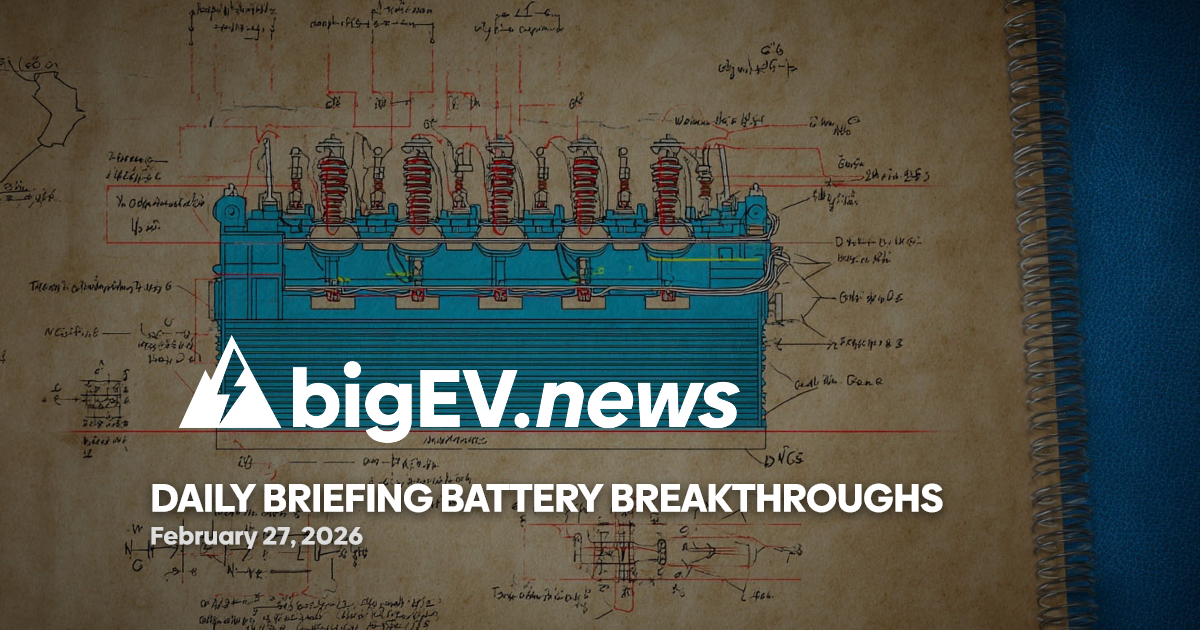 China Unveils 700 Wh/kg Battery Breakthrough Reshaping EV Future