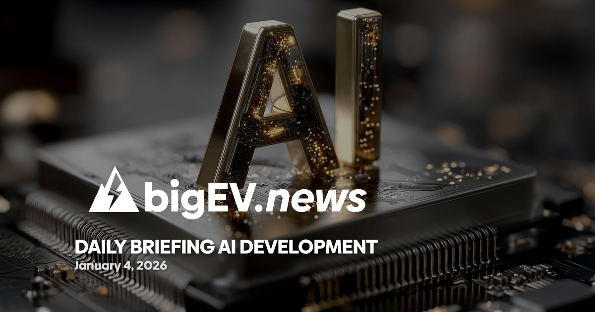 AI Agents and Models Reshape Global Tech on Jan 4