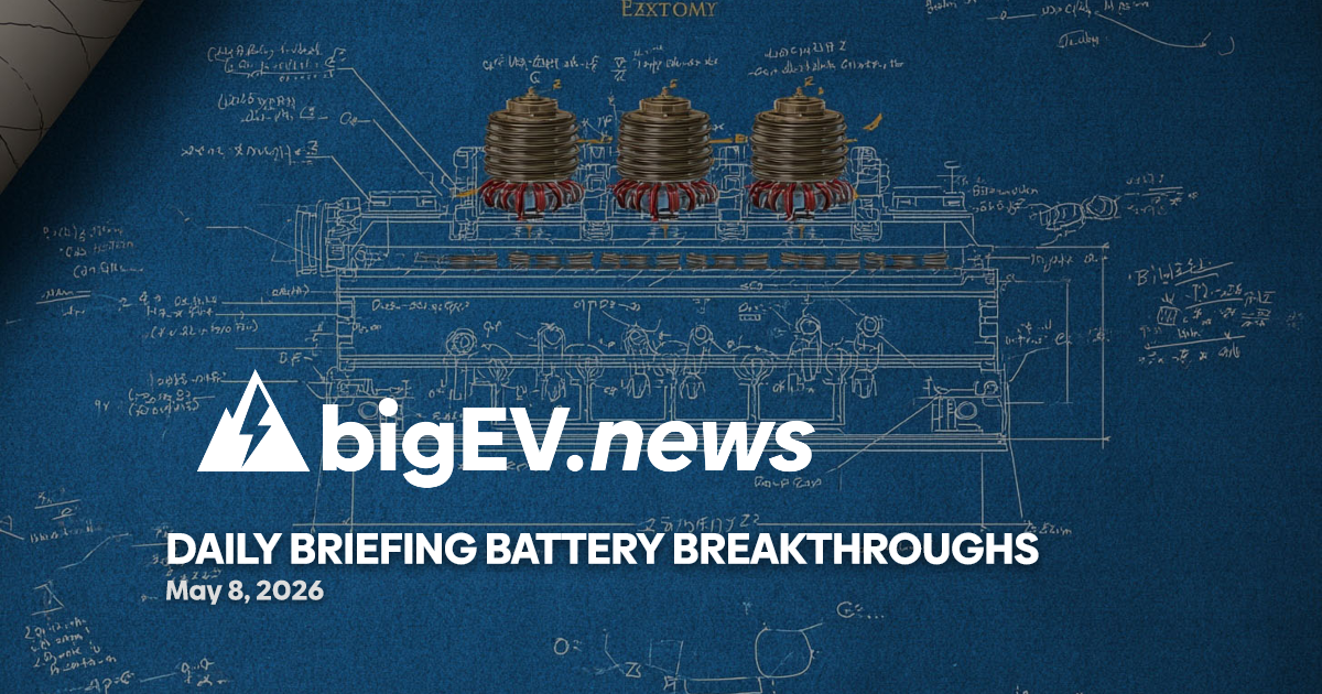 Battery Tech Shifts: Smaller Packs, Solid-State Standards Reshape 2026 EV Landscape