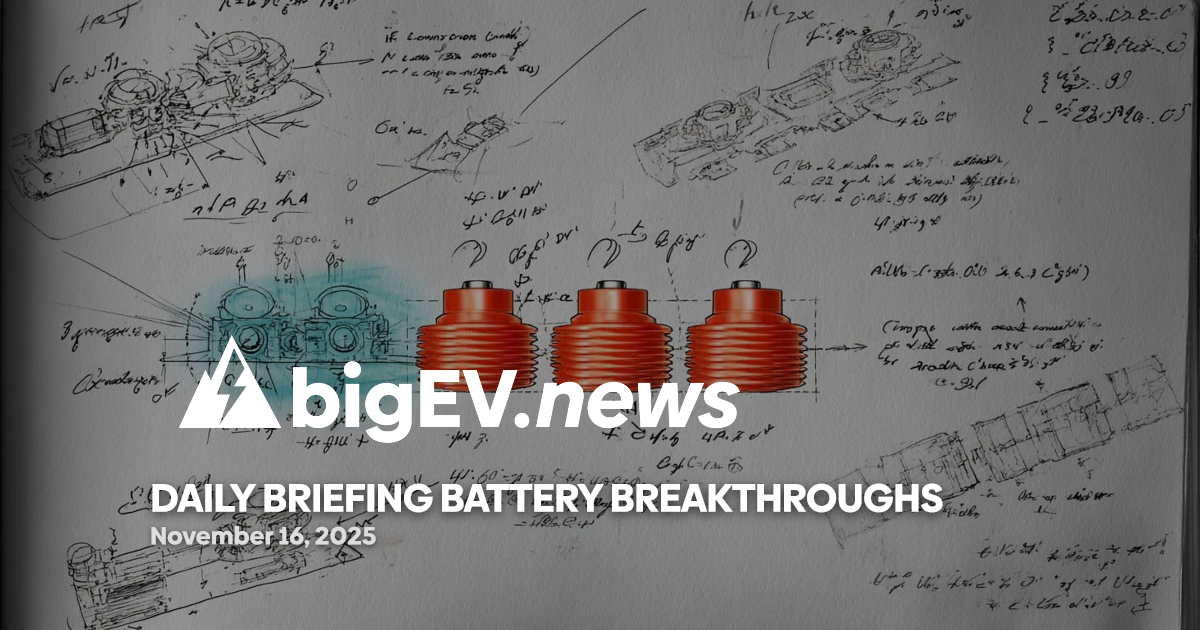 Battery Breakthroughs Accelerate Global Electrification Push