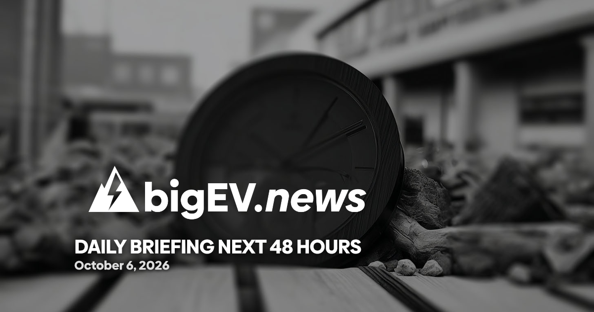 October 7-8 Agenda Spotlights Nuclear Oversight and Battery Earnings
