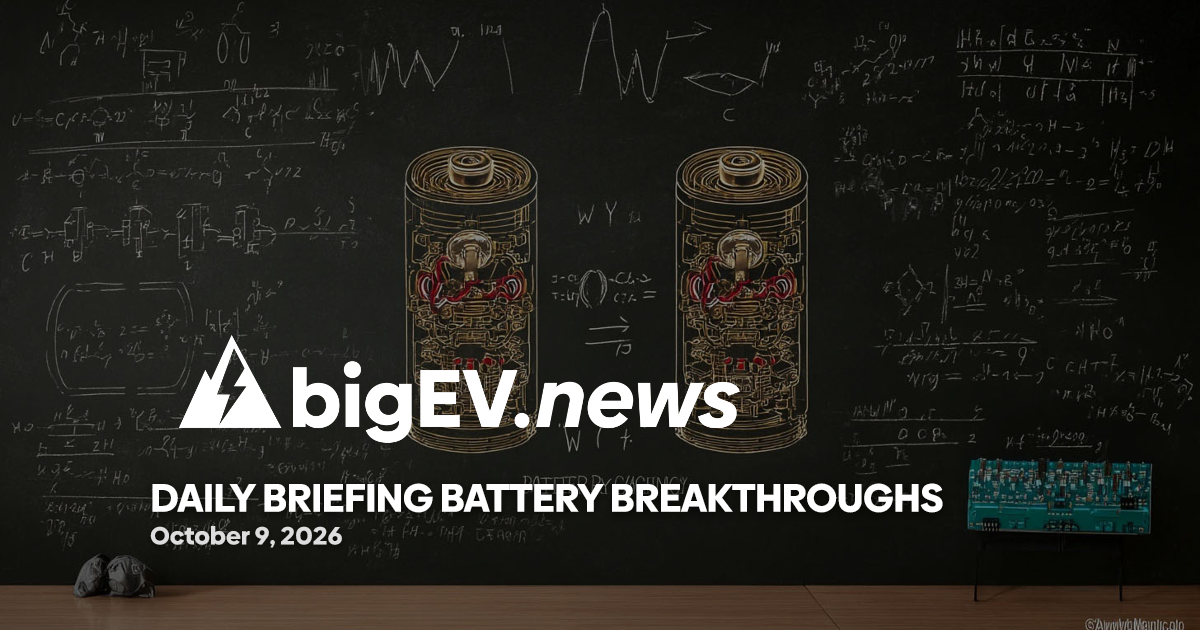 China Targets 2030 Solid-State Battery Scale-Up