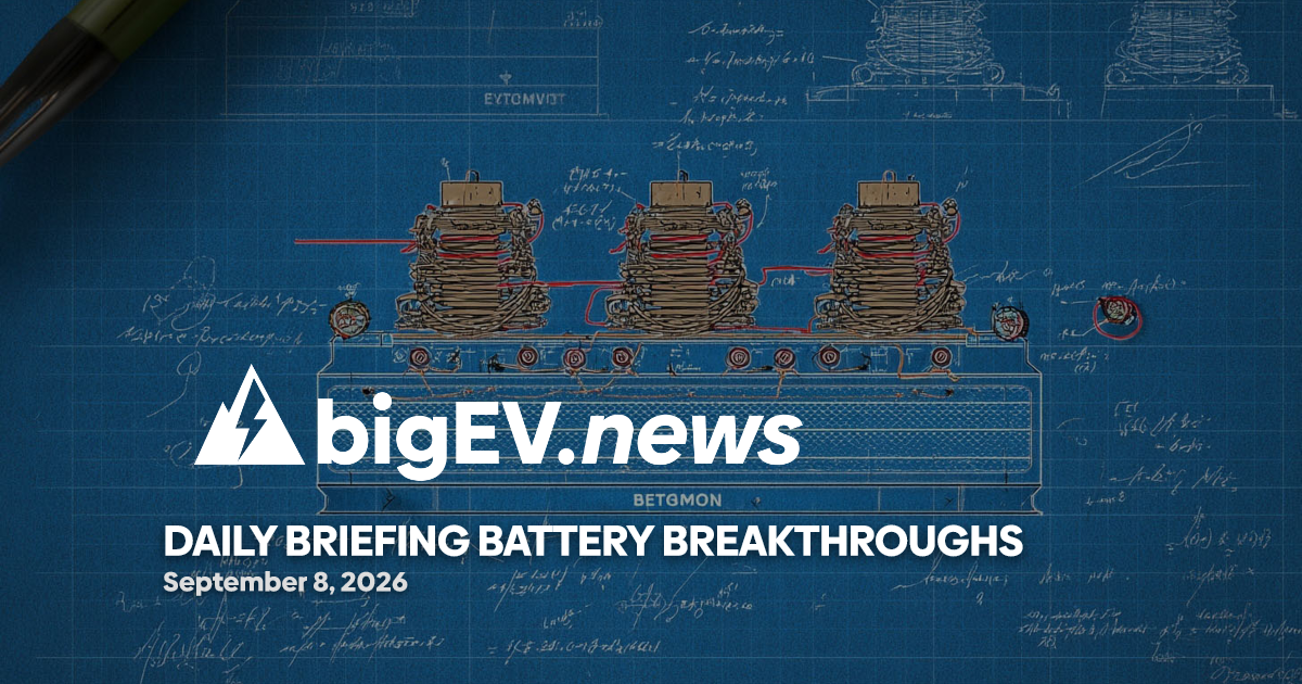 Global Battery Deals, Lab R&D Signal Broad Power Shift