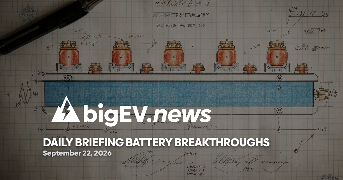 Battery News Briefing Finds No Verified 24-Hour Developments