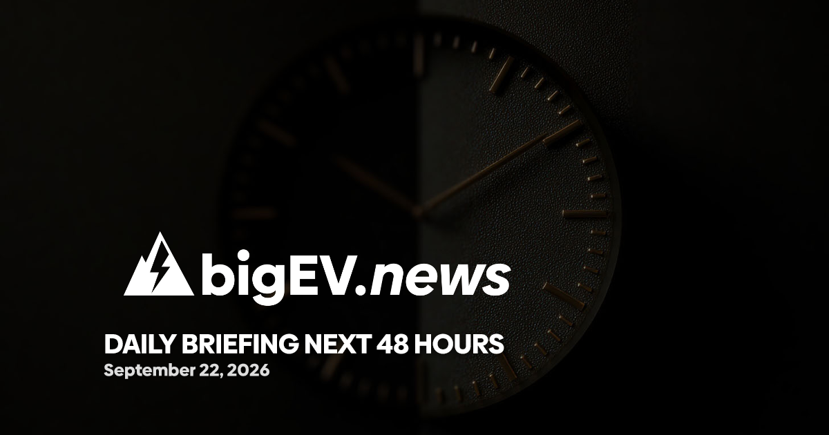 AI Oversight and Clean-Energy Investment Set the 48-Hour Agenda