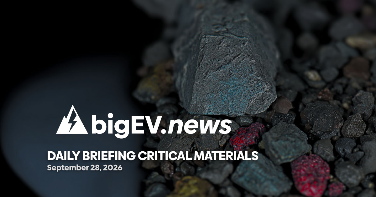 DOE Unveils $500 Million Critical-Materials Funding